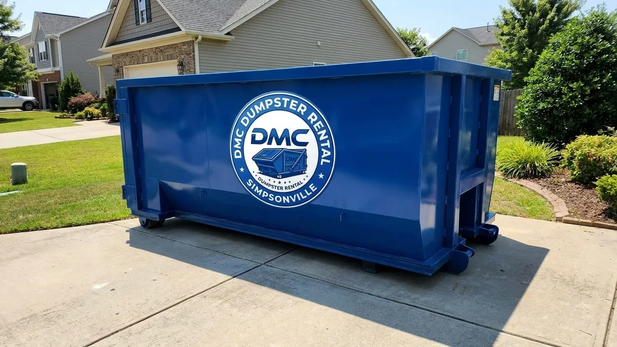 Roofing Tear-Off Dumpster Sizing for Simpsonville Homes