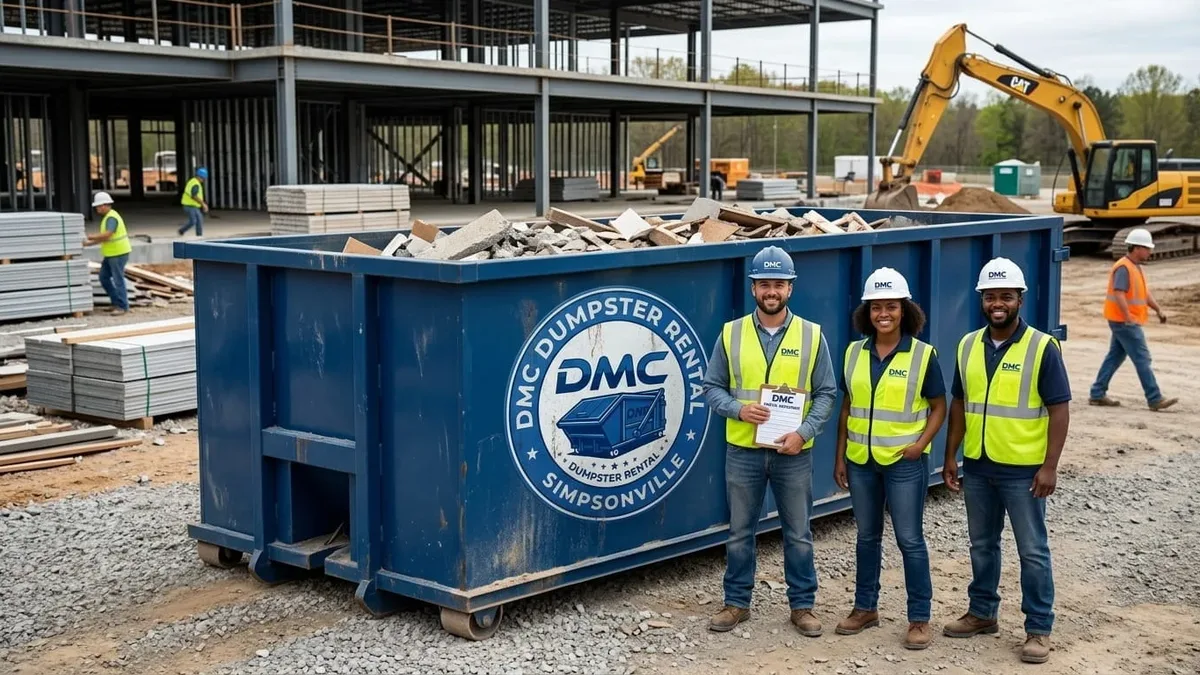 What Can & Can&rsquo;t Go in a Dumpster in South Carolina?