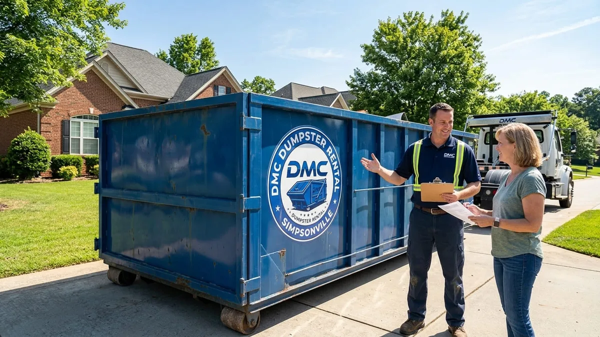What Size Dumpster Do I Need for Your Simpsonville Project?